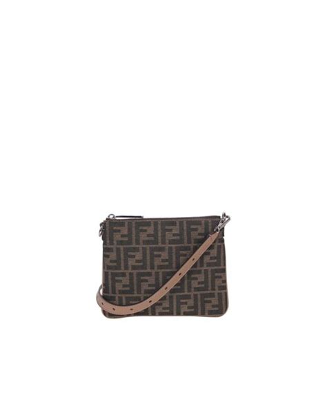 fendi soft bag al 65370|Fendi canvas bag.